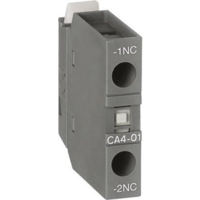   ABB CA4-01 Segédérintkező blokk homlokfelületre, 1 NC 1SBN010110R1001