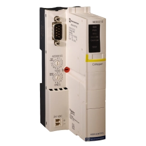 Schneider Electric Modicon STB - STBNCO2212 -elosztott I/O, CANopen NIM modul