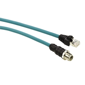   Schneider Electric ConneXium - Ethernet - TCSECL1M3M25S2 - Kábel, Ethernet, IP67 M12 / RJ45, 25m