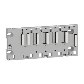   Schneider Electric Modicon X80 - BMXXBP0400 - hátlap, M340/M580 PLC-hez, 4 I/O kártyahely