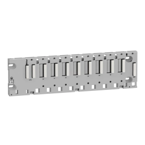   Schneider Electric Modicon X80 - BMXXBP0800H - hátlap, M340/M580 PLC-hez, 8 I/O kártyahely, megerősített