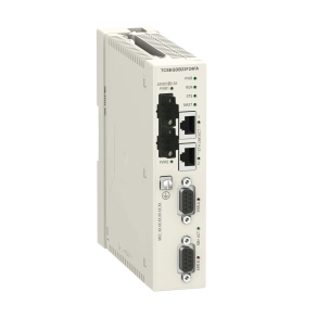 Schneider Electric Modicon X80 – Modbus Plus proxy modul ipari kommunikációhoz, Ethernet/RS485 interfész, 1 Mbit/s adatátvitel, M340/M580 PLC-hez; TCSEGDB23F24FA