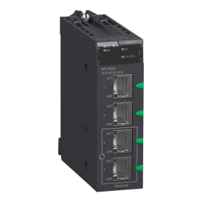   Schneider Electric Modicon M340 - BMXNOC0401 - kommunikációs modul, M340, Ethernet IP / Modbus TCP/IP
