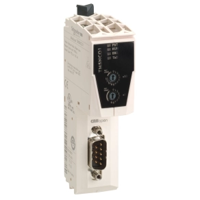   Schneider Electric Modicon TM5 - TM5NCO1 - I/O bővítő, kommunikációs modul, CANopen interfész