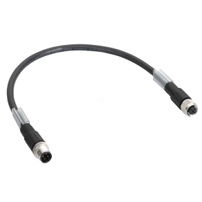   Schneider Electric Modicon TM7 - TCSXCN1M1F2E - kiegészítő, busz kábel, egyenes, M12-B, papa - mama, 2m