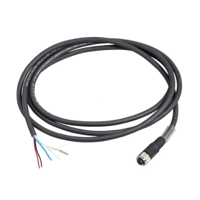   Schneider Electric Modicon TM7 - TCSCCN2FNX1SA - kiegészítő, CANopen kábel, pipa, M12-B, mama - szabad vezeték, 1m