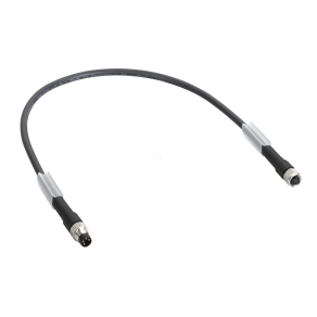   Schneider Electric Modicon TM7 - TCSXCNDMDF10V - kiegészítő, teljesítmény kábel, Daisy Chain, egyenes, M8-4p, papa - mama, 10m