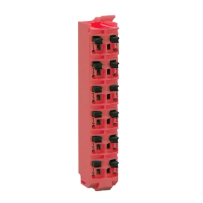   Schneider Electric Modicon TM5 - TM5ACTB52FS - biztonsági I/O bővítő, sorkapocs blokk, 12 érintkezős, 10 A, 24 VDC, rugós