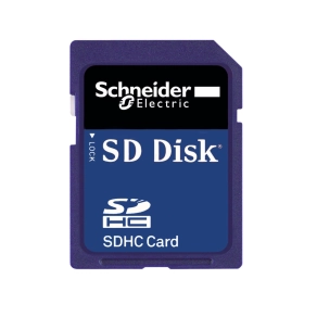   Schneider Electric Modicon M340 - BMXRMS004GPF - PAC kiegészítő, SD memóriakártya PLC-hez, 4GB