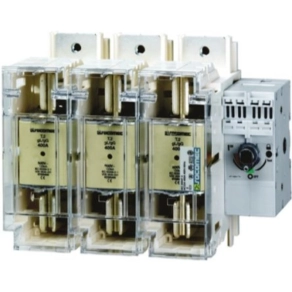   FUSERBLOC 4P  160A NH00 biztosítós terhelésszakaszoló hajtás nélkül Socomec 38316015