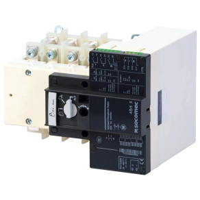   ATyS Sd 4p 2x230 VAC 63A motoros átkapcsoló, kettős betáplálással 95134006 Socomec