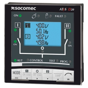 ATyS Távvezérlő ajtóra D20 95992020 Socomec