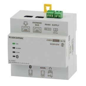   DIRIS Digiware M70 Modbus modul ,ethernet, RS485 48290222 Socomec
