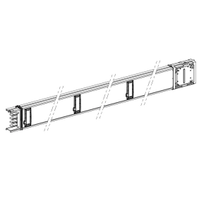   Schneider Electric Canalis KSA - KSA160ED4306 - Egyenes elem 160 A, 3 m