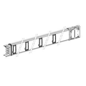   Schneider Electric Canalis KSA - KSA250ED4208 - Egyenes elem 2 m 250 A