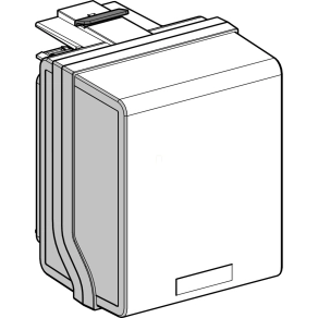   Schneider Electric Canalis KSB - KSB20CG5 - Leágazódoboz csavaros BS biztosítókhoz, 20 A