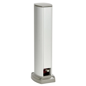 Schneider Electric OptiLine 45 - ISM20212 - minioszlop, 6 modul, kétoldalas, eloxált alu