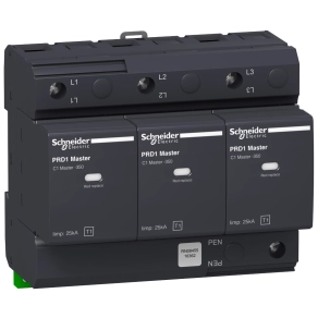   Schneider Electric Acti9 PRD1mAster - 16362 - túlfeszültség - korlátozó, 3P