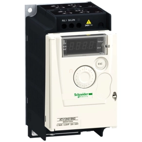   Schneider Electric Altivar 12 - ATV12H018M3 - frekvenciaváltó, 0,18kW, 3f, 230VAC, Modbus RTU, IP20