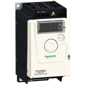   Schneider Electric Altivar 12 - ATV12H075M3 - frekvenciaváltó, 0,75kW, 7f, 230VAC, Modbus RTU, IP20, hűtőbordás