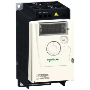  Schneider Electric Altivar 12 - ATV12P075M3 - frekvenciaváltó, 0,75 kW, 3 fázis, 230 V, Modbus