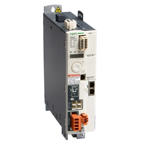   Schneider Electric Lexium 32 - LXM32MU90M2 - 32 szervohajtás, 500 W, 3f, 230 VAC, Modbus, impulzus vezérlés, bővíthető kommunikáció