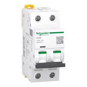   Schneider Electric Acti9 iC60L - A9F92225 - kismegszakító, 2P, Z, 25A, monokonnekt