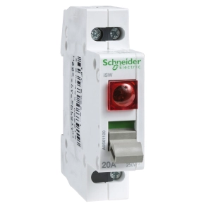 Schneider Electric Acti9 iSW - A9S61132 - kapcsoló jelzőlámpával, 1P, 32A
