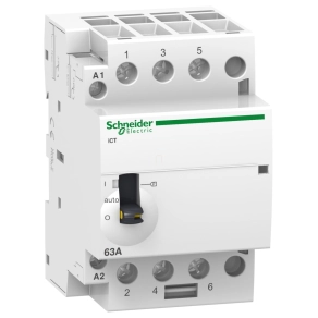   Schneider Electric Acti9 iCT40A - A9C21843 - kézi vezérlésű kontaktor, 50Hz, 3NO, 220 - 240VAC