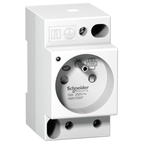   Schneider Electric Acti9 iPC - A9A15307 - Moduláris dugalj 16A UE 250V 2P+T jelzés