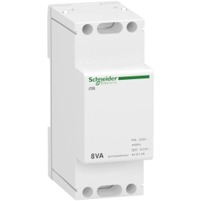   Schneider Electric Acti9 iTR - A9A15216 - Csengő transzformátor 8VA 230VAC 8..12VAC