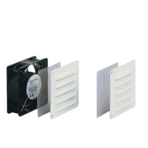   Schneider Electric ClimaSys CV - NSYCVF54M230MM2 - Szűrőventilátor 54m3/h 230V 2rács+2filter