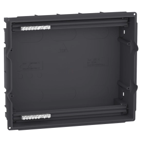   Schneider Electric Resi9 Mini Pragma - MIP82112 - Kiselosztó hátlap, süllyesztett, 1x12 modul, PEN sín
