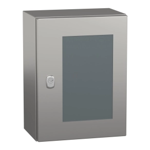   Schneider Electric Infraplus Small Office - NSYS3X4320T - Rozsdamentes acél faliszekrény 400x300x200