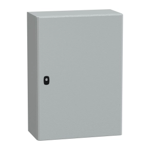 Schneider Electric PanelSet S3D - NSYS3D7525 - elosztószekrény H700xW500xD250 teli ajtóval