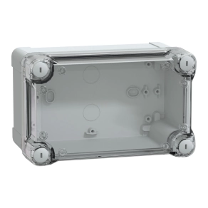   Schneider Electric Enclosures - NSYTBS191210HT -Ipari kötődoboz (192*121*105) IP65, ABS, átlátszó tetővel