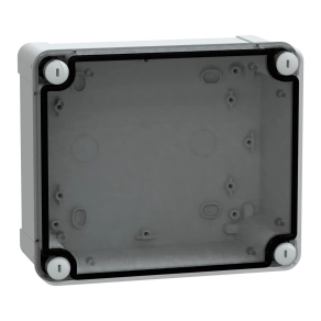   Schneider Electric Enclosures - NSYTBS19168T -Ipari kötődoboz (192*164*87) IP65, ABS, átlátszó tetővel