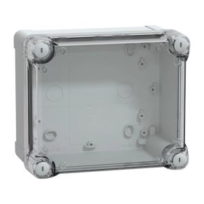  Schneider Electric Enclosures - NSYTBS191610HT -175x150x100 műanyag (ABS) doboz IP66, IK07 átlátszó tetővel