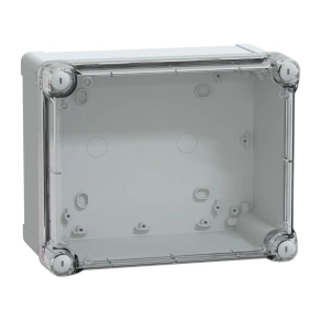   Schneider Electric Enclosures - NSYTBS241912HT -Ipari kötődoboz (241*192*128) IP65, ABS, átlátszó tetővel