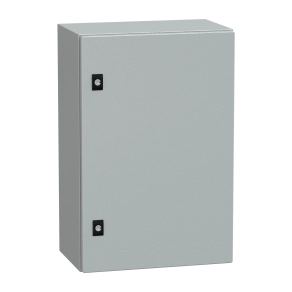 Schneider Electric Spacial CRN - NSYCRN64250P - elosztószekrény teli ajtóval és szerelőlappal 600x400x250