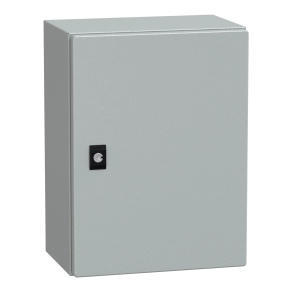 Schneider Electric Spacial CRN - NSYCRN43200P - elosztószekrény teli ajtóval és szerelőlappal 400x300x200