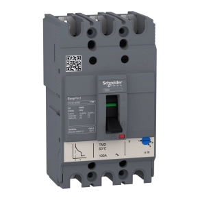   Schneider Electric EasyPact CVS - LV510936 - CVS100BS 3P 25kA komplett megszakító TM63D 3P3D kioldóval