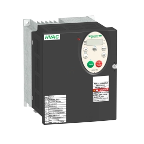   Schneider Electric Altivar ATV212 - ATV212HU40N4 - frekvenciaváltó épületes alkalmazásokra, BACnet, 4kW, 3f, 380…480VAC, IP21, C2 osztályú EMC szűrővel