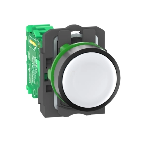   Schneider Electric Harmony XB5R - ZB5RTA1 - vezeték nélküli komplett műanyag nyomógomb, Ø22, vevő nélkül, fehér