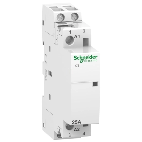   Schneider Electric Acti9 iCT25A - A9C20432 - kontaktor, 60Hz, 2NO, 127VAC