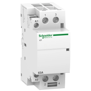   Schneider Electric Acti9 iCT63A - A9C20862 - kontaktor, 50Hz, 2NO, 220 - 240VAC