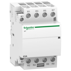   Schneider Electric Acti9 iCT63A - A9C20867 - kontaktor, 50Hz, 4NC, 220 - 240VAC