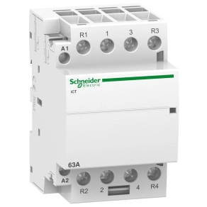   Schneider Electric Acti9 iCT63A - A9C20868 - kontaktor 50Hz, 2NONC, 220 - 240VAC