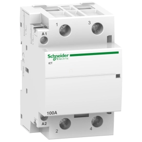   Schneider Electric Acti9 iCT100A - A9C20882 - kontaktor, 50Hz, 2NO, 220 - 240VAC