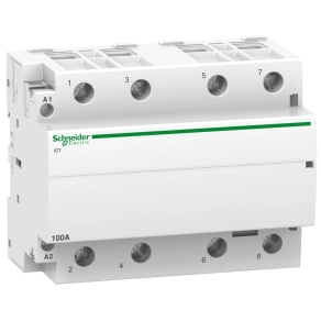   Schneider Electric Acti9 iCT100A - A9C20884 - kontaktor, 50Hz, 4NO, 220 - 240VAC